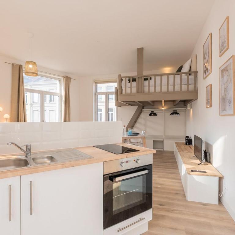 Spacious and bright studio in the center. - Appartement 1 Chambre - 9