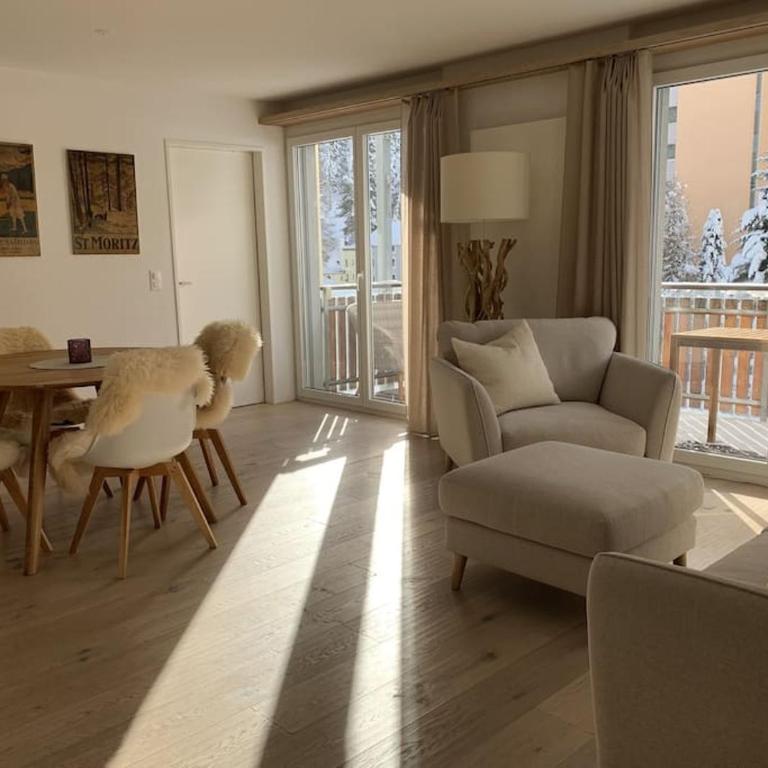 Sonniges und stylishes Bijou in St. Moritz Bad - Apartment mit 1 Schlafzimmer - 4