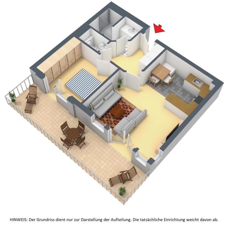 Residenz Sonnenhang II - Ferienwohnung Typ Tegelberg 911 - mit Seeblick - 7