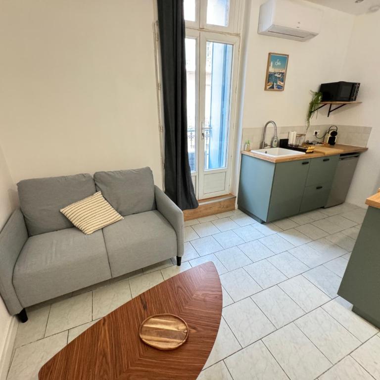 Le ROUSTAN - Halles à 2 mins - WIFI - CLIM - Apartment mit 1 Schlafzimmer - 6