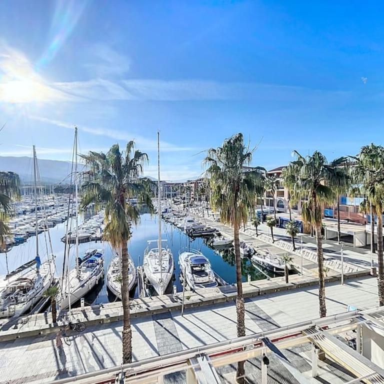 3227-Appart 4 personnes climatisé donnant sur le Port Argeles - Appartement 2 Chambres - 2