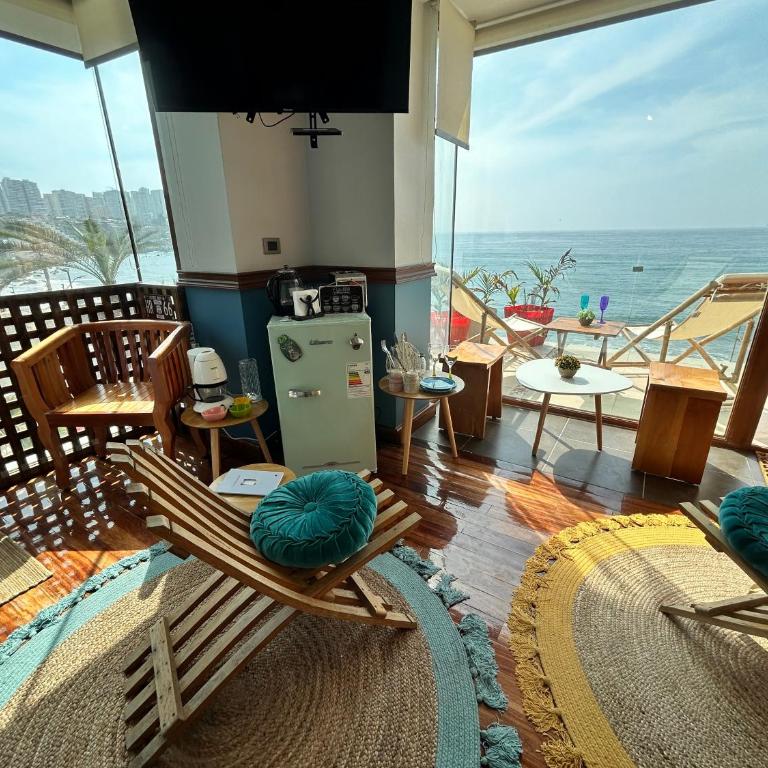 Pacificsunset Concón - Deluxe Double Room with Sea View - 28