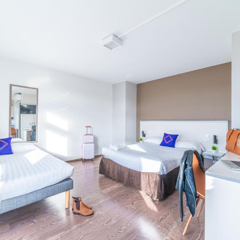Résidence Montempô Appart'Hôtel Lyon Part Dieu - Studio Familial - 2