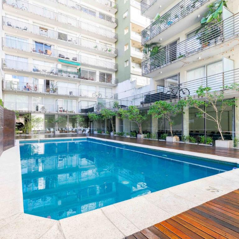 Exclusivo en Palermo 2 a 4 personas, Seguridad, Garage opc, BBQ, Lavadora, Gimnasio - Apartamento de 1 dormitorio - 34