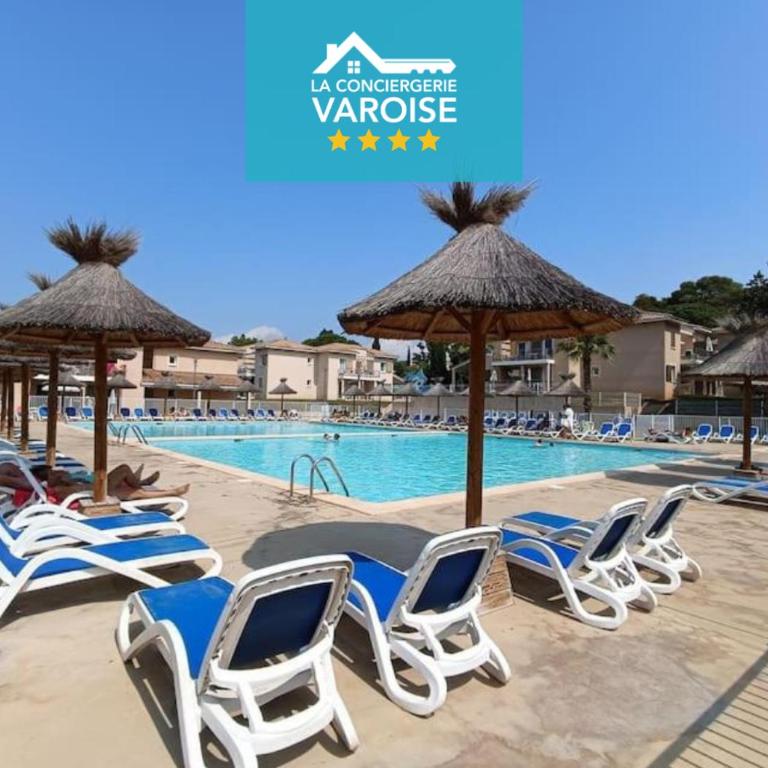 L'argentière, proche plage,Résidence piscine, Tennis, parking - Appartement 1 Chambre - 3