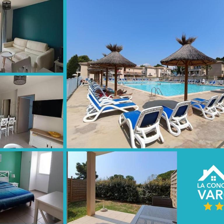 L'argentière, proche plage,Résidence piscine, Tennis, parking - Appartement 1 Chambre - 23