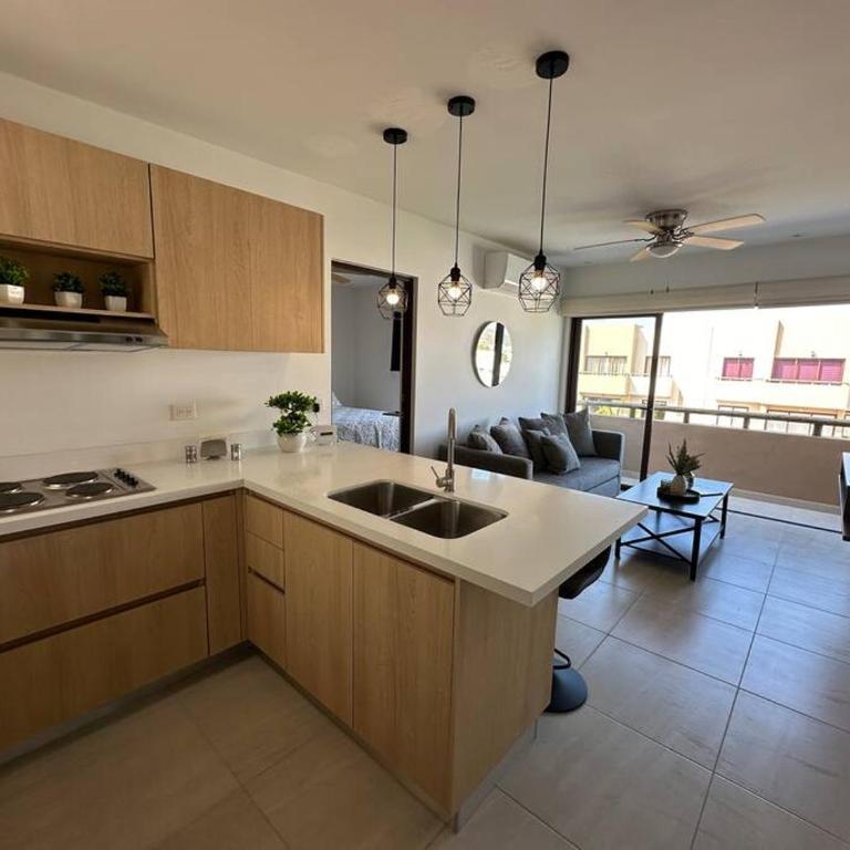 Ámbar 411 muy cerca del mar - Two-Bedroom Apartment - 14