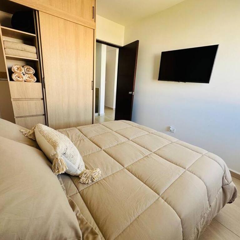 Ámbar 411 muy cerca del mar - Two-Bedroom Apartment - 21