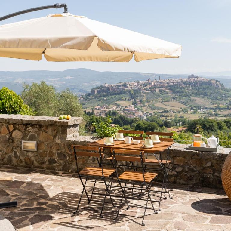 Il dolce Rifugio di Carlotta con vista su Orvieto - Appartamento con 2 Camere da Letto - 22