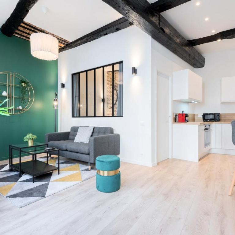 Character apartment in the heart of Old Lille - Apartment - 6