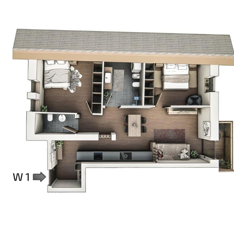 Moarhof - Apartments and moar - Two-Bedroom Apartment - 4
