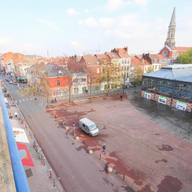Lille Wazemmes- Appartement avec balcon et vue - Apartment mit 1 Schlafzimmer - 12