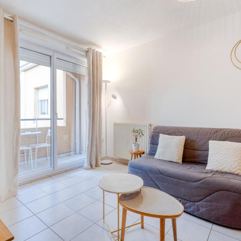 Charmant T2 Top Emplacement avec Parking - Apartment mit 1 Schlafzimmer - 6