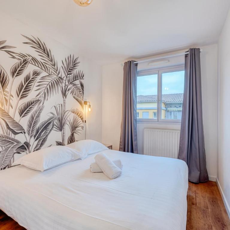 Charmant T2 Top Emplacement avec Parking - Apartment mit 1 Schlafzimmer - 8