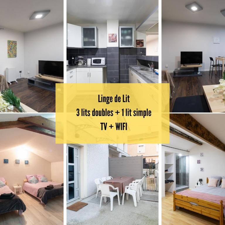 Maison de la Bourbre - Proche Hypercentre - Two-Bedroom House - 2