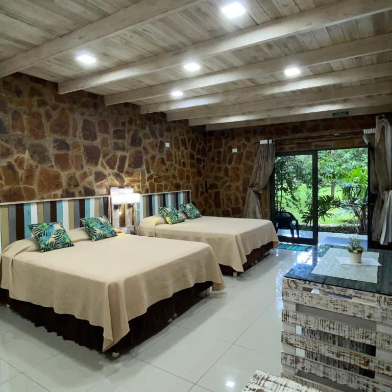 Posada 21 Oranges - Suite con vistas a la piscina - 17