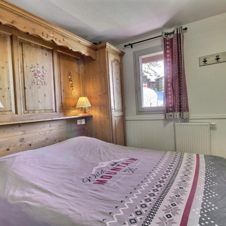 Appartement rénové 3 pièces avec balcon et cheminée, Belle Plagne - FR-1-455-254 - Appartement - 6