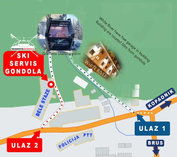 White River Brzece - Kopaonik 50m from Gondola - Free parking - Studio Apartman - 2