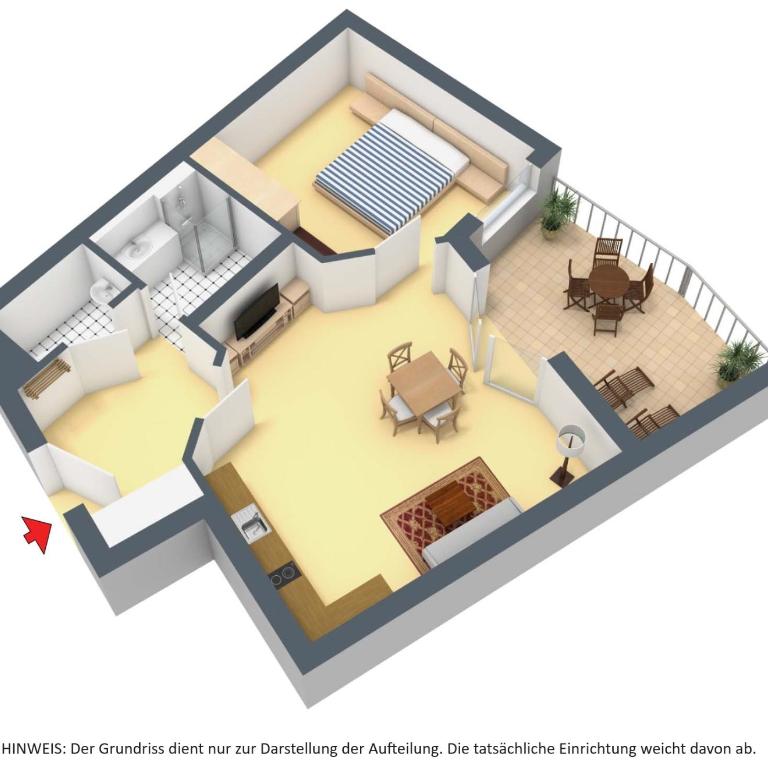 Residenz Sonnenhang I - Ferienwohnung Typ Tegelberg 708 mit Seeblick - 2