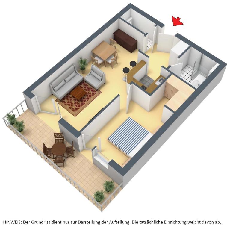 Residenz Sonnenhang I - Ferienwohnung Typ Tegelberg 715 - 2
