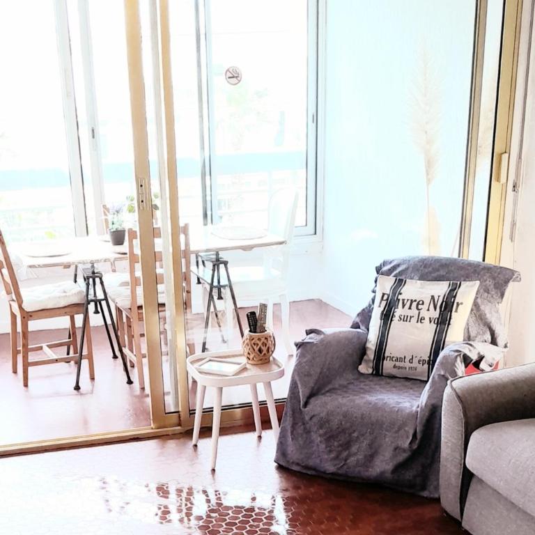 Canet-Plage TERRASSE SUD A 50M DE LA plage - Appartement 1 Chambre - 27