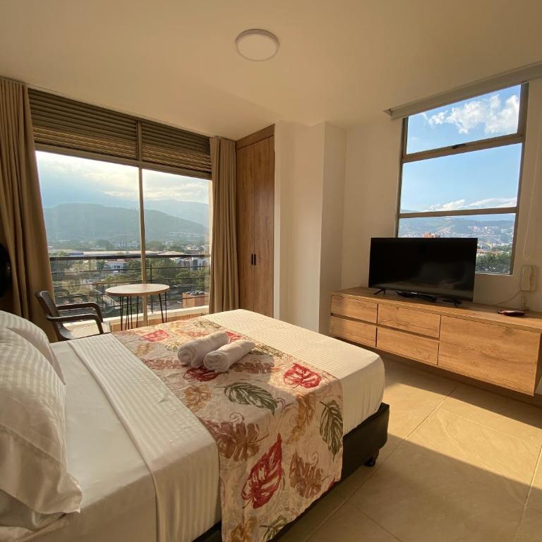 Caliview Apartahotel Andalaya - Habitación Doble con vistas a la montaña - 17