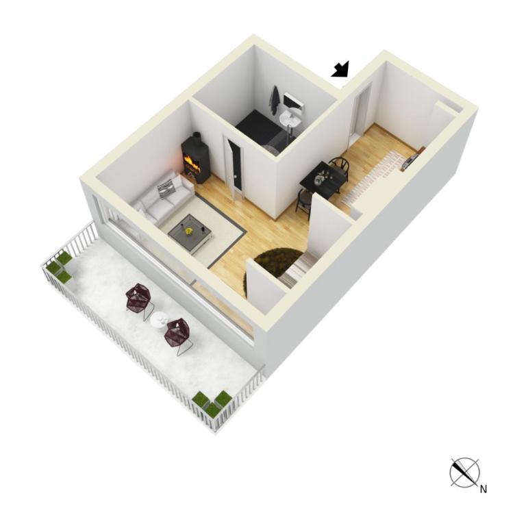 Ferienapartment Edelsbergblick - Apartment mit Balkon - 13
