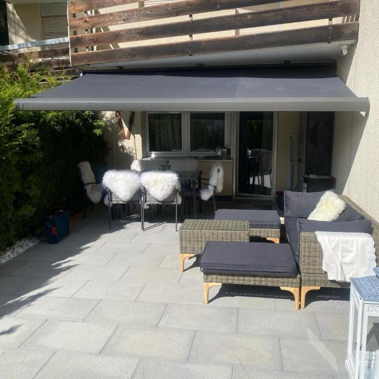Studio magnifique avec terrasse spacieuse Loèche-les-Bains Vacances - Apartamento de 1 dormitorio - 11