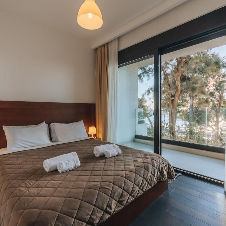 Apartments Kuce Lekovica Beach & snack bar- Bistro - One-Bedroom Apartment with Terrace and Sea View - 16