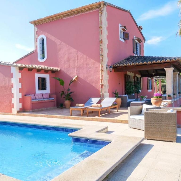 Finca REIG in Traumlage,Pool,strandnah,schnelles WIFI,Klima - Villa de 1 dormitorio - 20
