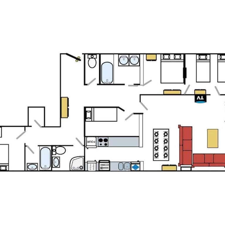 Grand Paradis - Appartement avec Vue sur la Montagne - 19