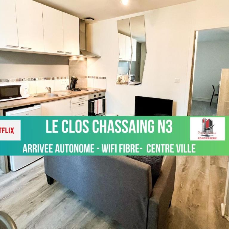 LE CLOS CHASSAING N3 - Wifi - Centre ville-PROPERTY RENTAL NM - Appartamento con 1 Camera da Letto - 1