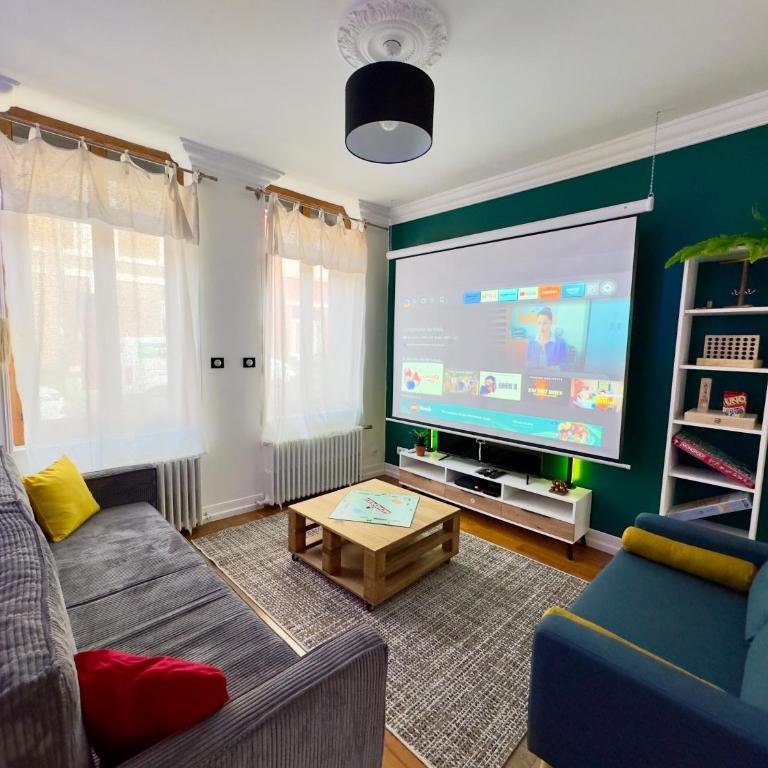 Maison 3ch - Cinéma - Game Room - Parking - Gare - Maison 3 Chambres - 14