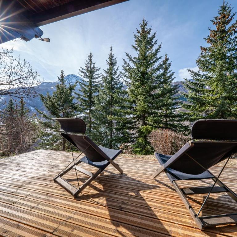 Serre Chevalier Studio 30 m2 coin montagne à 8 Minutes des Pistes - Appartement 1 Chambre - 1