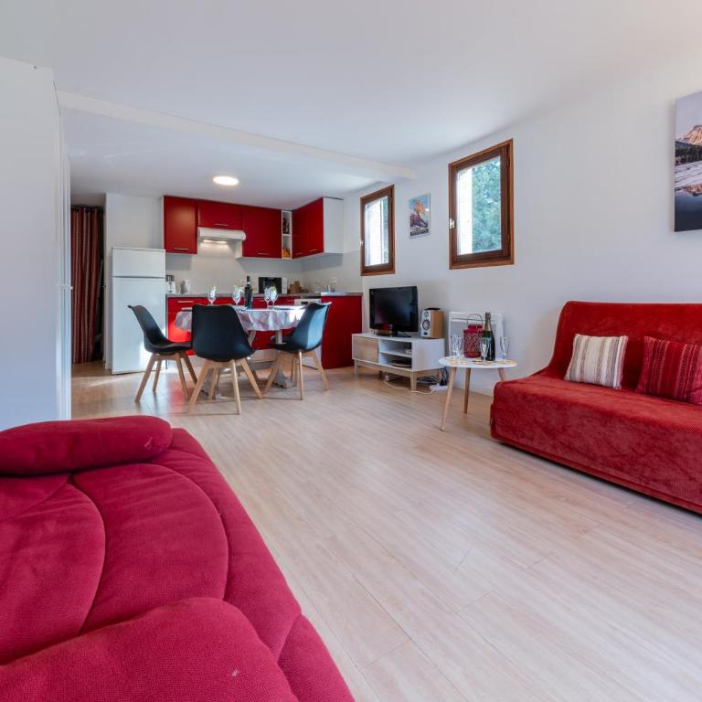 Serre Chevalier Studio 30 m2 coin montagne à 8 Minutes des Pistes - Appartement 1 Chambre - 22