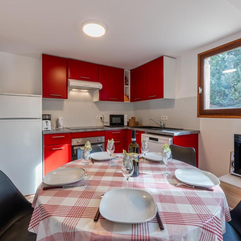 Serre Chevalier Studio 30 m2 coin montagne à 8 Minutes des Pistes - Appartement 1 Chambre - 44