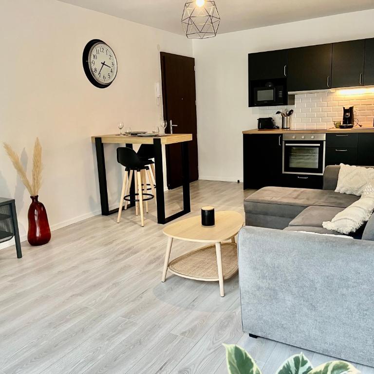 Appartement cosy à Nancy - Parking privé - Appartement 1 Chambre - 4