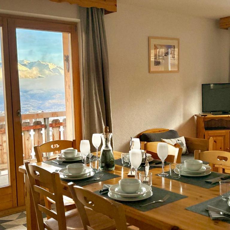 Appartamento Pracondu, ski-in ski-out, con vista sulle alpi - Apartment mit 2 Schlafzimmern - 4
