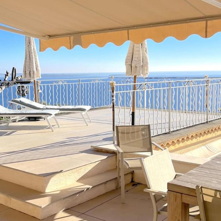 maison vue mer panoramique et jacuzzi - Villa - Vue sur Mer - 1