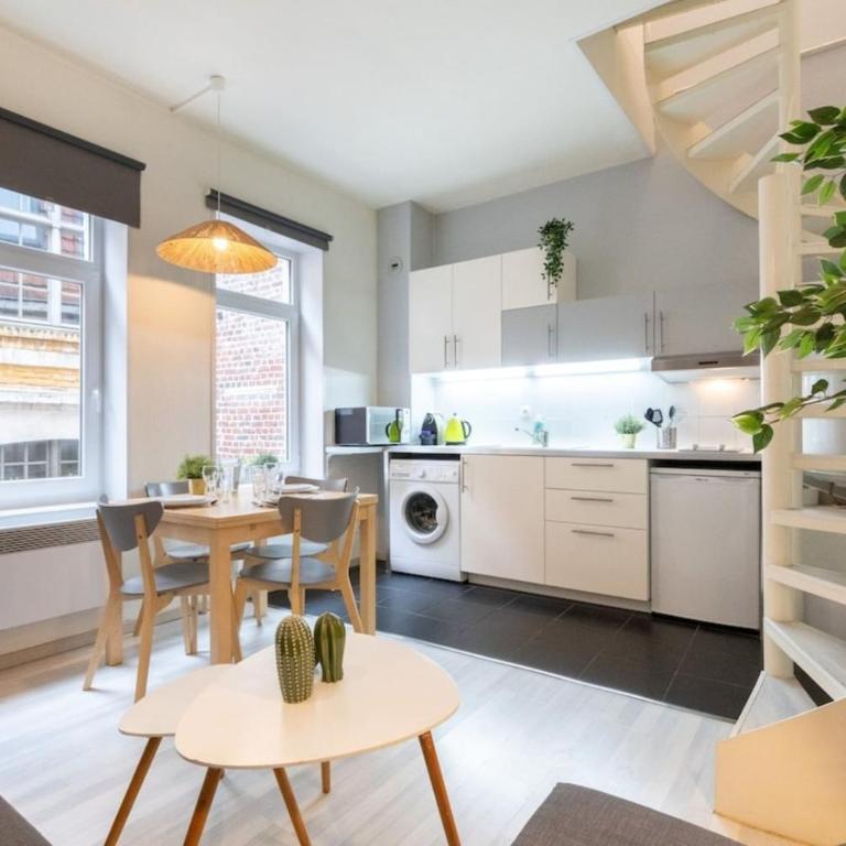 Vieux Lille bright duplex ! 3pers - Apartment - 3