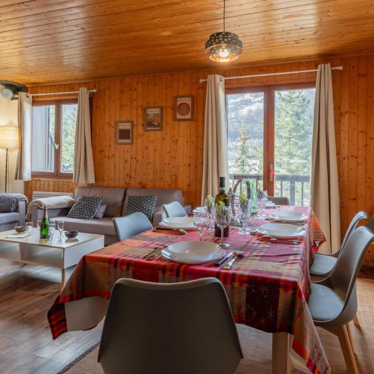 Grand Appartement dans Chalet Serre Chevalier à 8 minutes des pistes - Appartement avec Vue sur la Montagne - 27