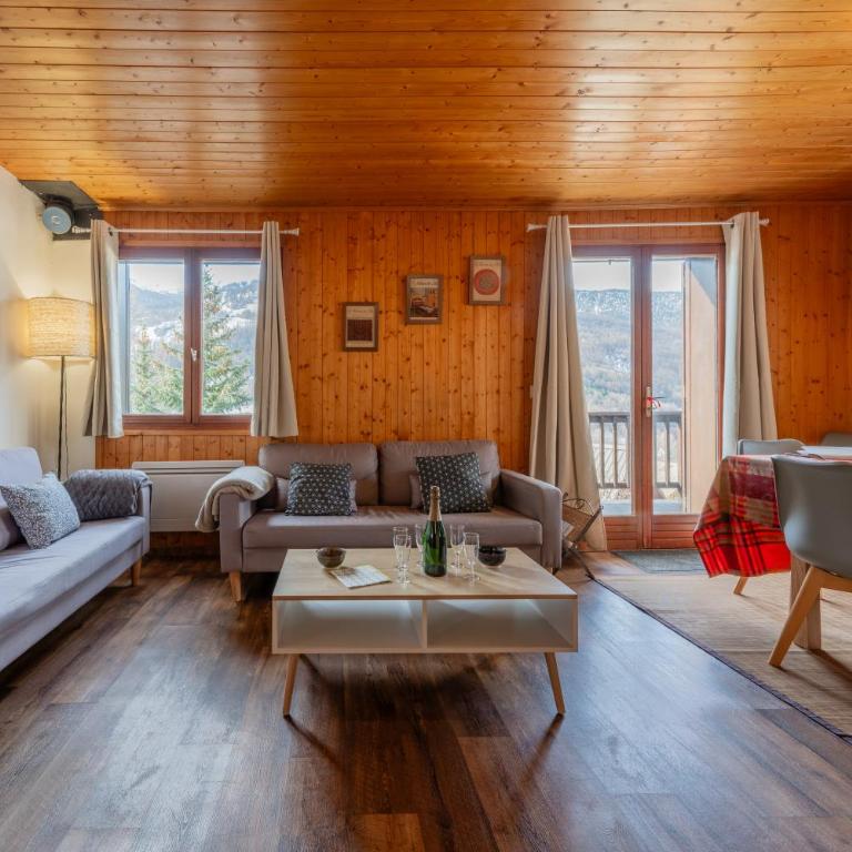 Grand Appartement dans Chalet Serre Chevalier à 8 minutes des pistes - Appartement avec Vue sur la Montagne - 21