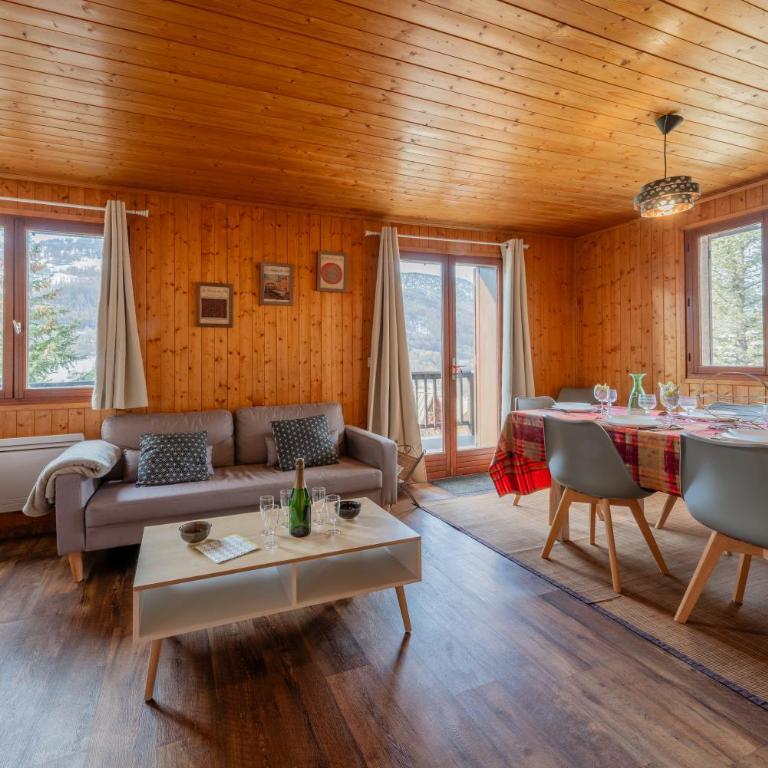 Grand Appartement dans Chalet Serre Chevalier à 8 minutes des pistes - Appartement avec Vue sur la Montagne - 22