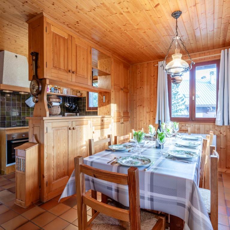 Serre Chevalier Chantemerle grand appartement 150 m2 dans chalet familial - Appartement - 32