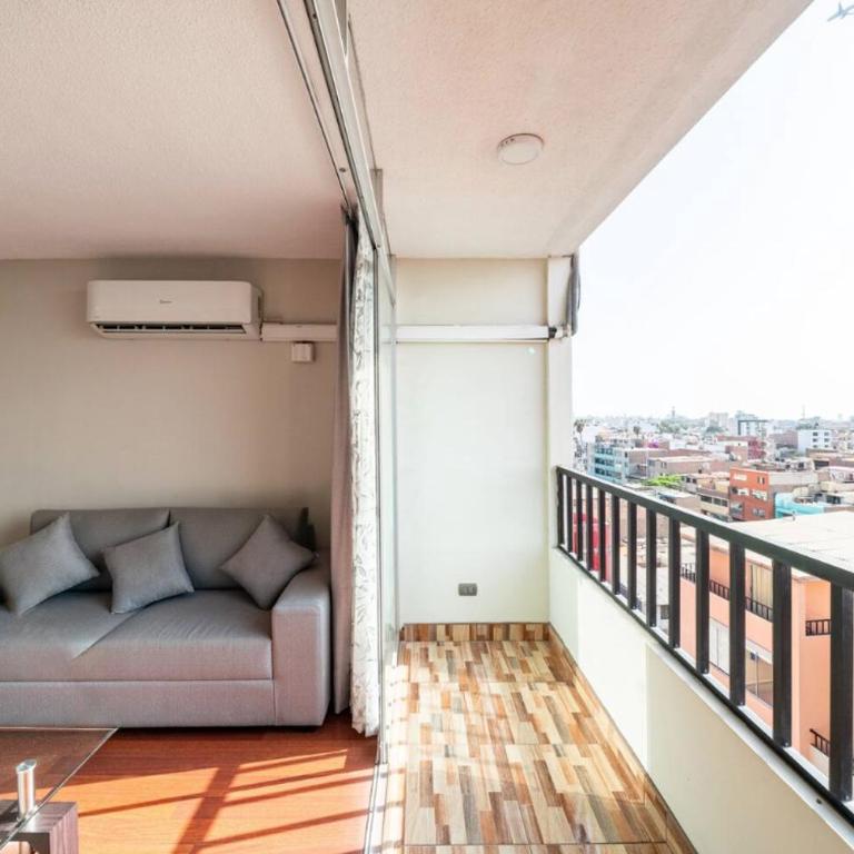 Apartamentos Estela en Alameda colonial - 5km Aeropuerto Jorge Chávez - Apartamento con balcón - 14