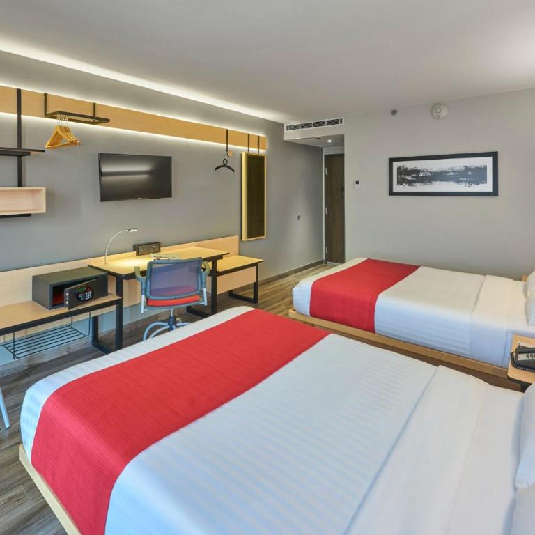 City Express Plus by Marriott Guadalajara Palomar - Habitación Doble - 2 camas dobles - 4