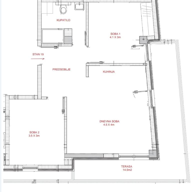 LadyDi apartman - Apartman sa 2 Spavaće Sobe - 25