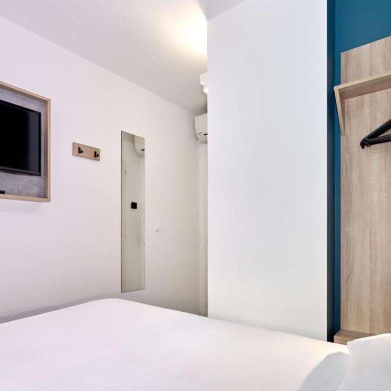 Kyriad ECO - Narbonne Sud - Chambre Standard avec 1 Lit Double, Connexion Wi-Fi Gratuite, Climatisation et Douche - 11