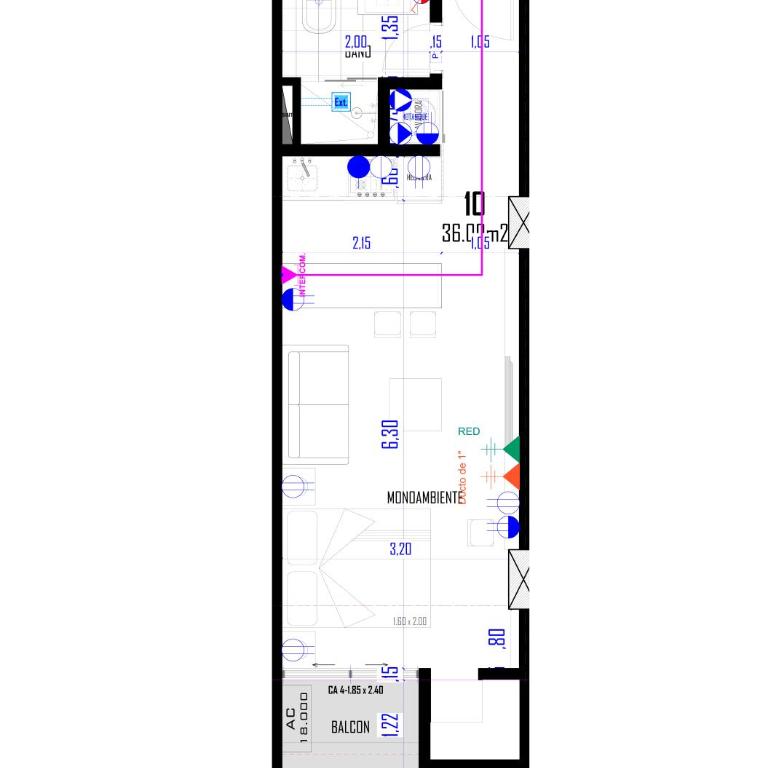 Monoambiente Exclusivo - Apartamento Estudio - 40