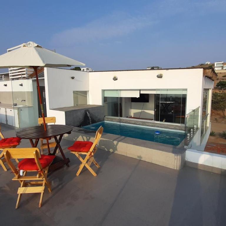 CASA DE PLAYA Durante todo el año - Casa de 3 dormitorios - 4